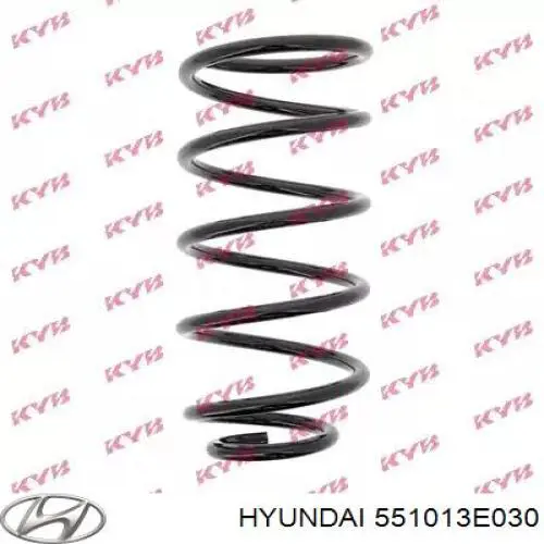 Пружина задня Hyundai/Kia 551013E030 ціна, від 25.33 USD