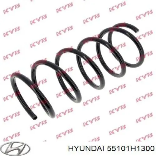 Пружина задня Hyundai/Kia 55101H1300 ціна, від 52.95 USD