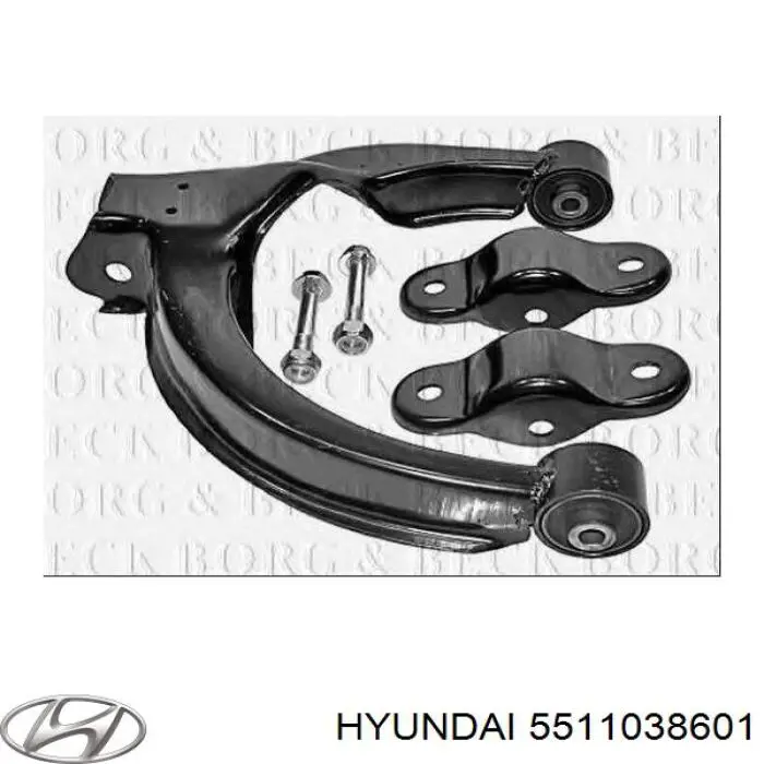 Купити 5511038601 Hyundai/Kia Важіль задньої підвіски верхній, лівий