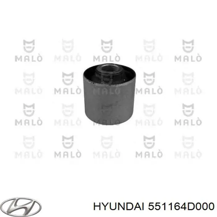 Купити 551164D000 Hyundai/Kia Сайлентблок заднього поздовжнього важеля, передній