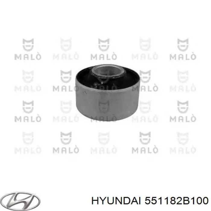 Сайлентблок заднього поздовжнього важеля, задній Hyundai/Kia 551182B100 ціна, від 5.47 USD