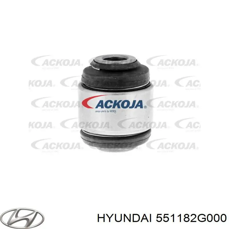 Сайлентблок заднього поперечного важеля Hyundai/Kia 551182G000 ціна, від 5.09 USD