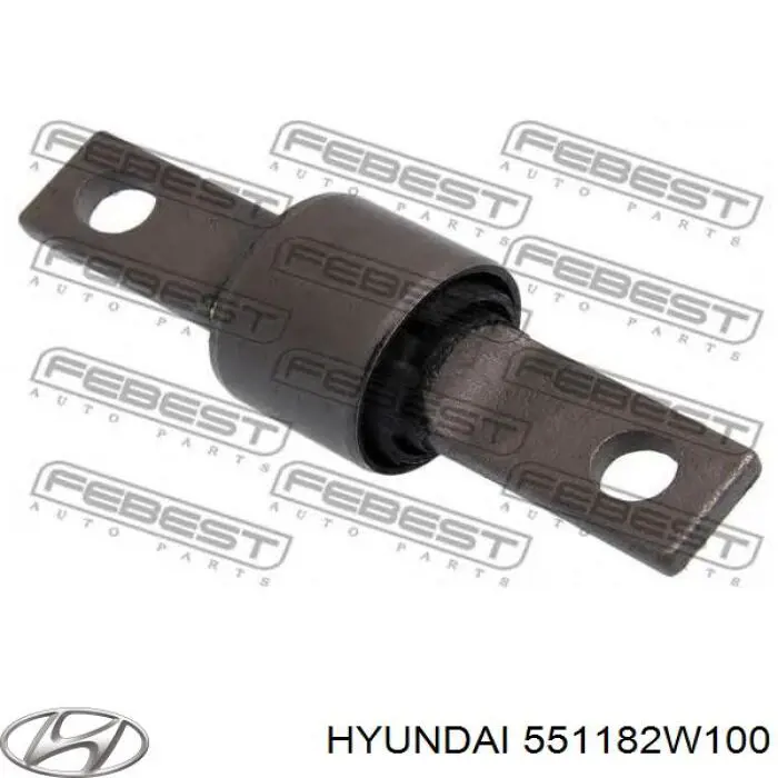 551182W100 Hyundai/Kia сайлентблок заднього верхнього важеля
