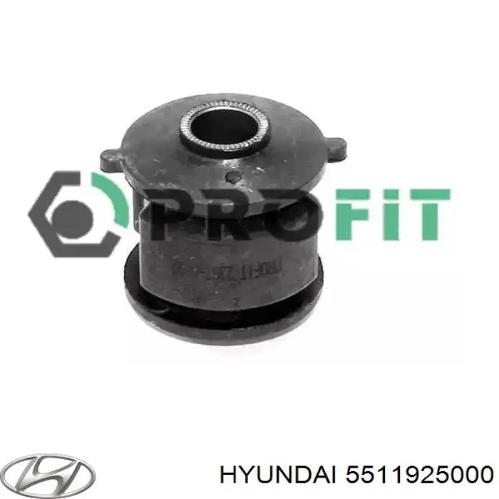 Купити 5511925000 Hyundai/Kia Сайлентблок заднього поздовжнього важеля, передній