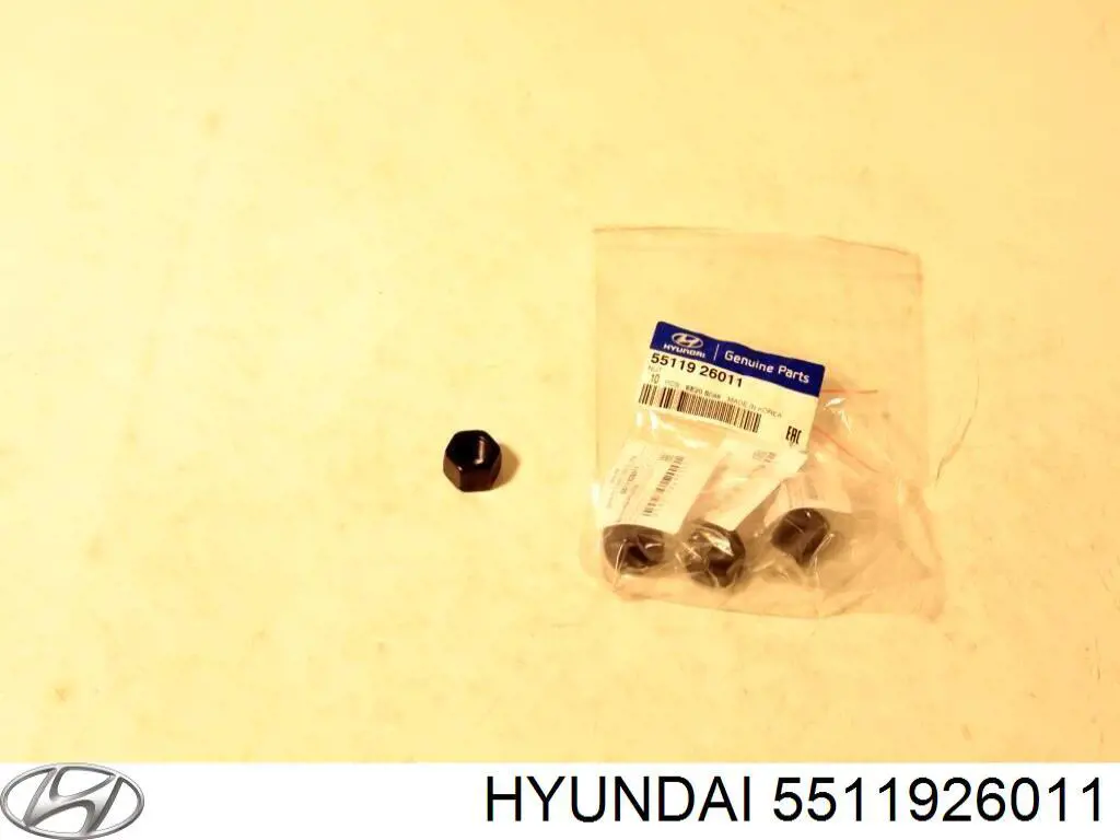 5511926011 Hyundai/Kia Гайка болта кріплення переднього важеля, нижнього