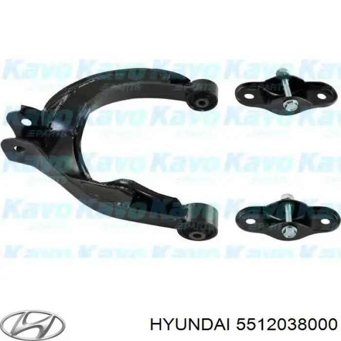 Важіль задньої підвіски верхній, правий 5512038000 Hyundai/Kia