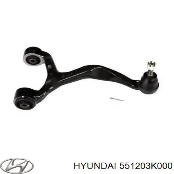 Купити 551203K000 Hyundai/Kia Важіль задньої підвіски верхній, правий