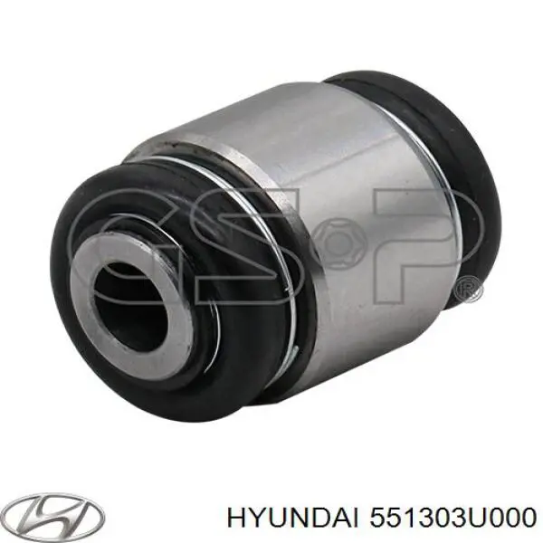 Сайлентблок цапфи задньої Hyundai/Kia 551303U000 ціна, від 13.56 USD