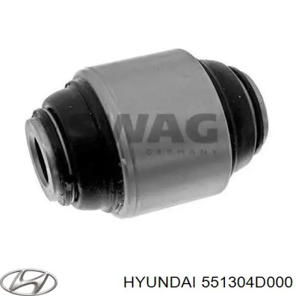 Сайлентблок задньої підвіски Hyundai/Kia 551304D000
