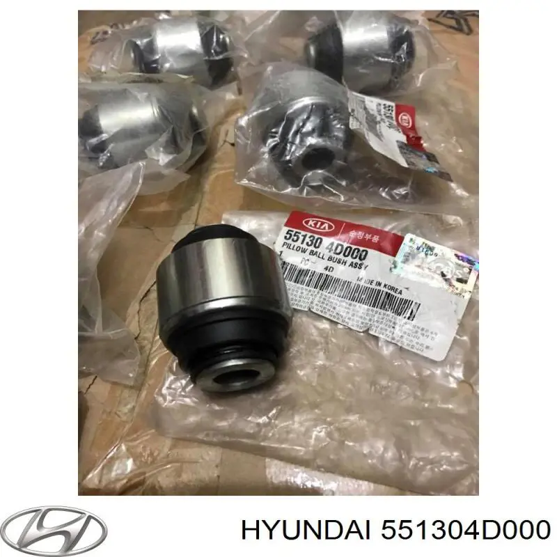 551304D000 Hyundai/Kia Сайлентблок цапфи задньої