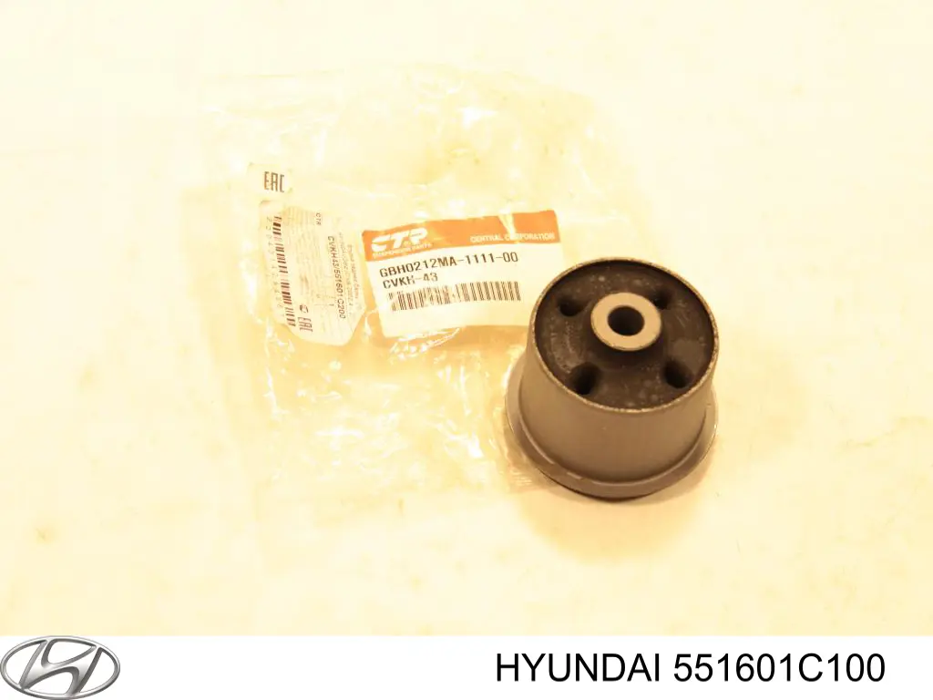 Сайлентблок задньої балки/підрамника Hyundai/Kia 551601C100 ціна, від 9.55 USD