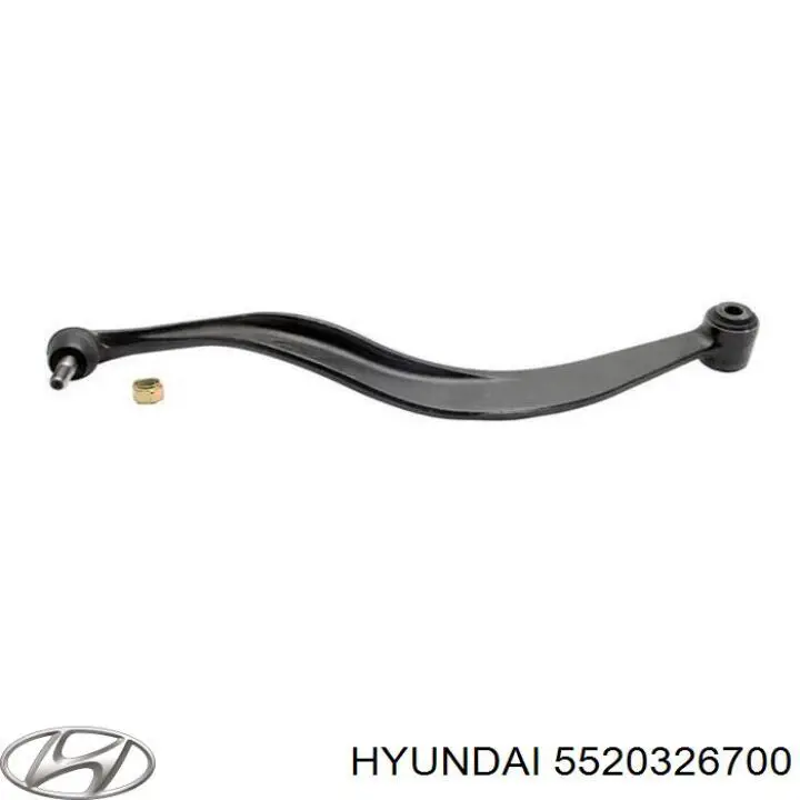 Купити 5520326700 Hyundai/Kia Важіль задньої підвіски нижній, правий