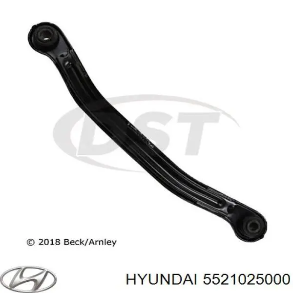 Важіль задньої підвіски поперечний, лівий 5521025000 Hyundai/Kia