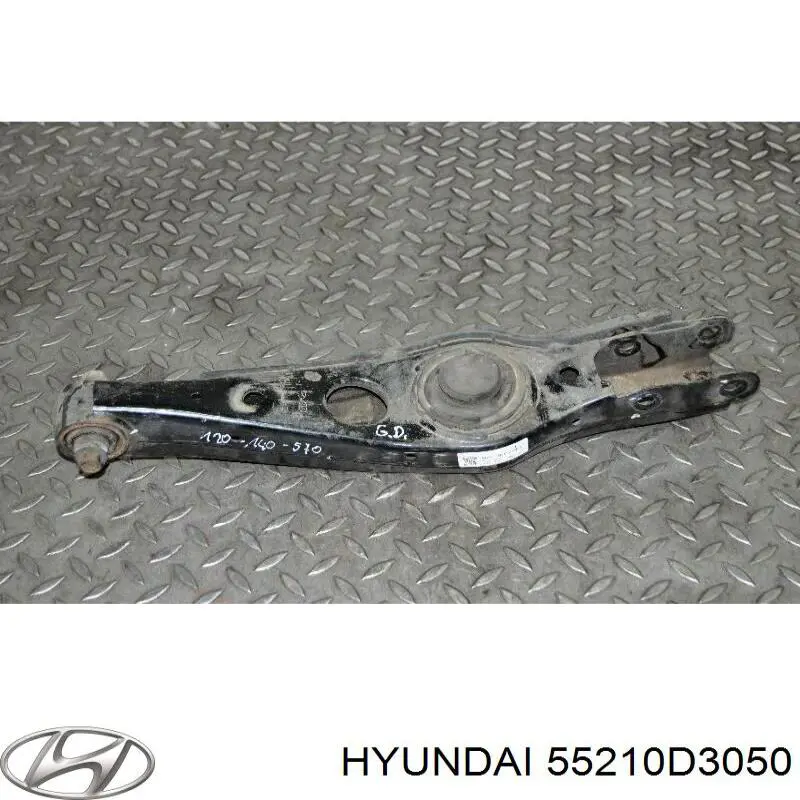 Важіль задньої підвіски нижній, лівий Hyundai/Kia 55210D3050 ціна, від 40.87 USD