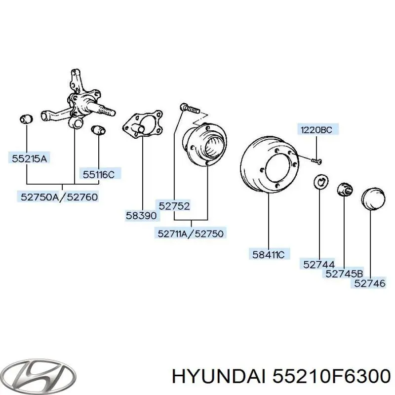 Купити 55210F6300 Hyundai/Kia 