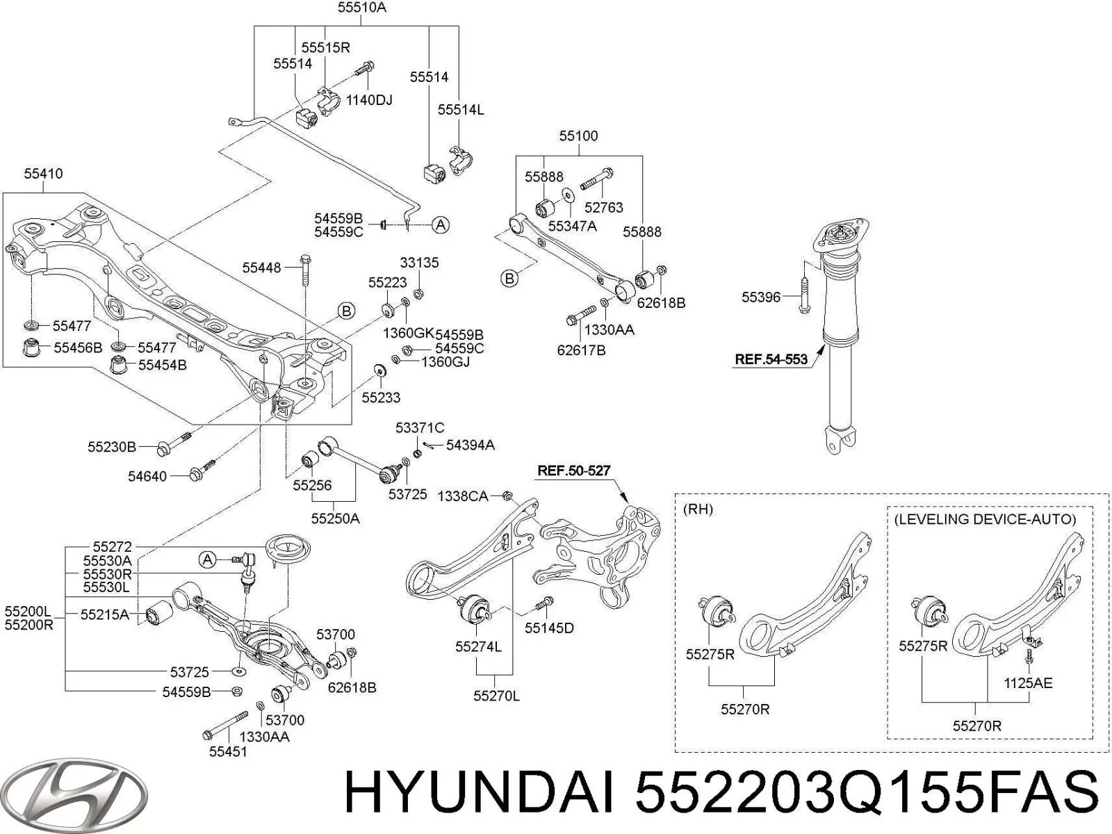 552203Q155FAS Hyundai/Kia 