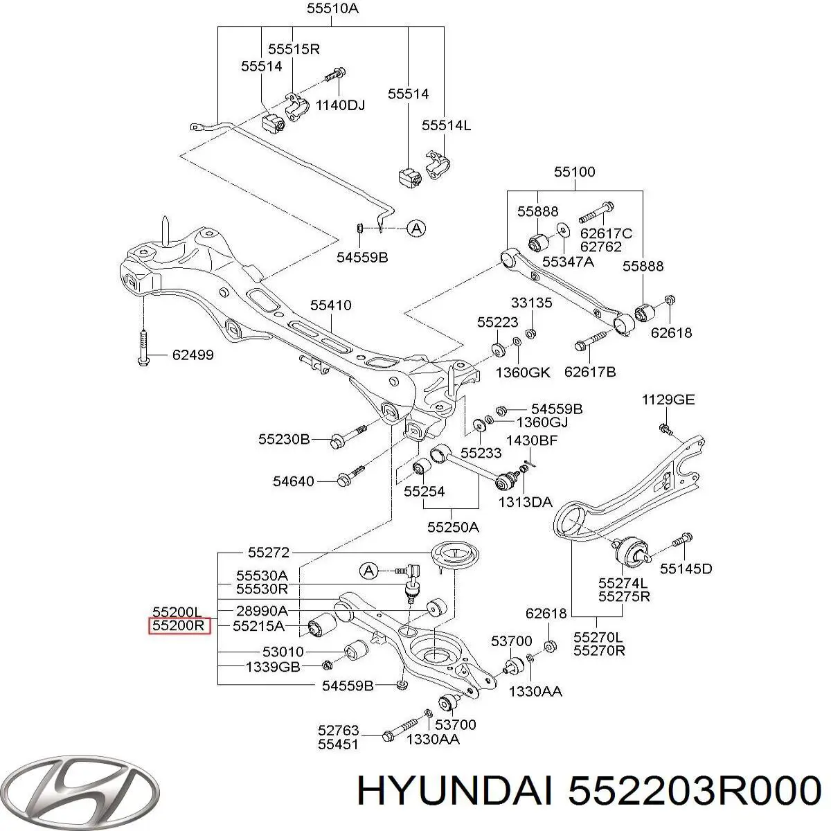 552203R000 Hyundai/Kia 