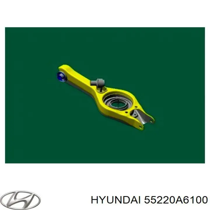 Важіль задньої підвіски поперечний, правий Hyundai/Kia 55220A6100