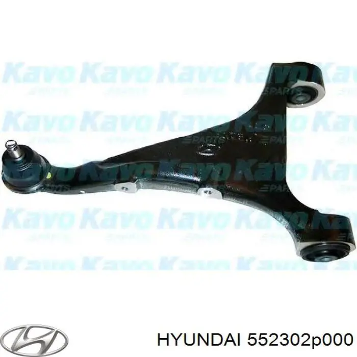 Hyundai/Kia важіль задньої підвіски верхній, лівий