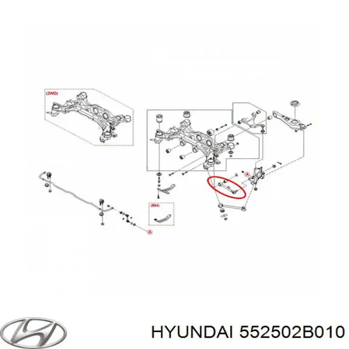  552502B010 Hyundai/Kia