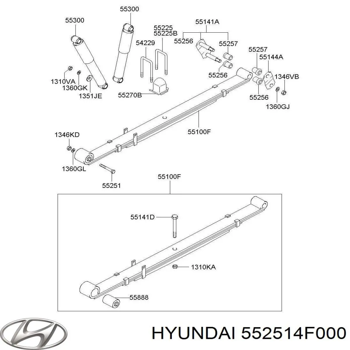 552514F000 Hyundai/Kia 