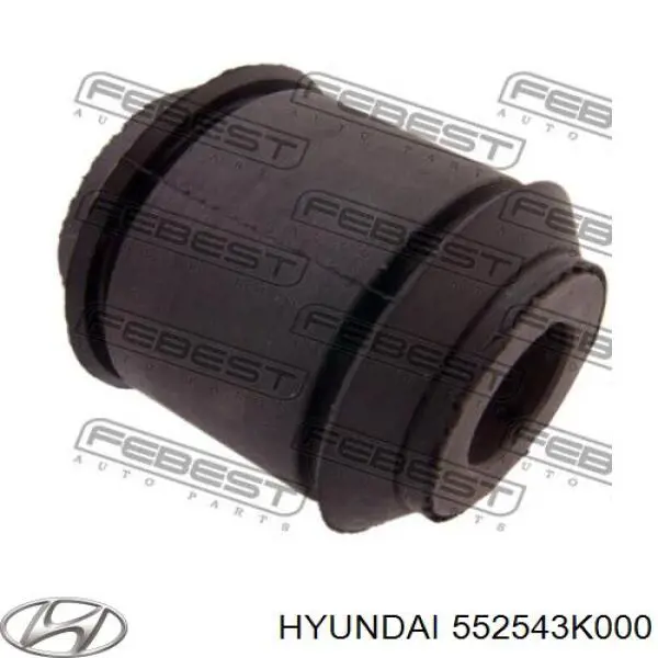 Сайлентблок заднього поперечного важеля 552543K000 Hyundai/Kia