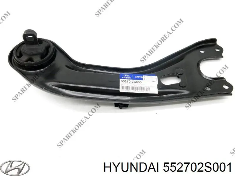 Важіль/тяга задньої підвіски подовжній нижній, лівий Hyundai/Kia 552702S001 ціна, від 113.67 USD