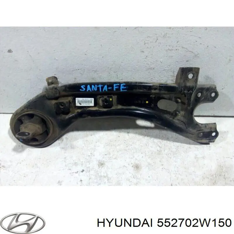 Важіль/тяга задньої підвіски подовжній нижній, лівий Hyundai Santa Fe 3 (DM) (Хендай Санта фе)