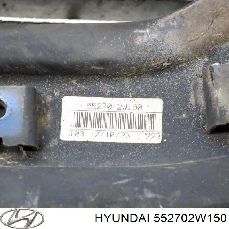 Важіль/тяга задньої підвіски подовжній нижній, лівий Hyundai/Kia 552702W150 ціна, від 38.12 USD