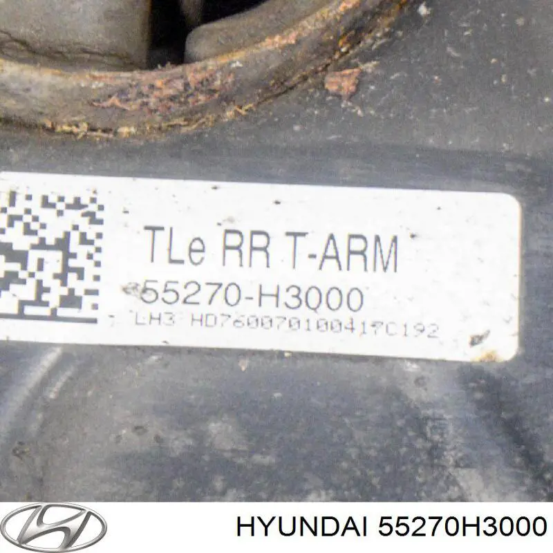 Важіль/тяга задньої підвіски подовжній нижній, лівий 55270D3300 Hyundai/Kia