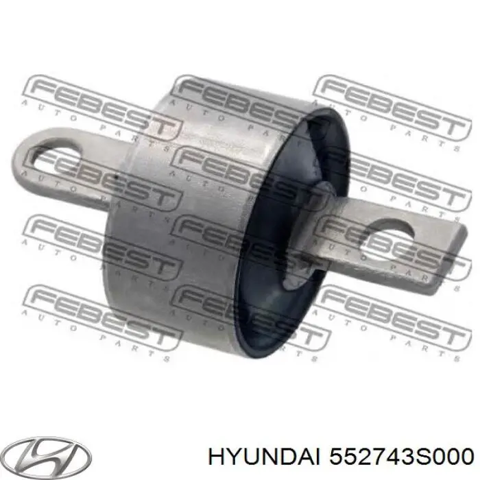 552743S000 Hyundai/Kia сайлентблок заднього поздовжнього важеля