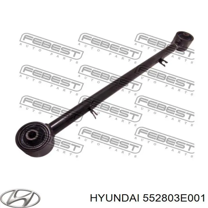 552803E001 Hyundai/Kia сайлентблок заднього поздовжнього нижнього важеля