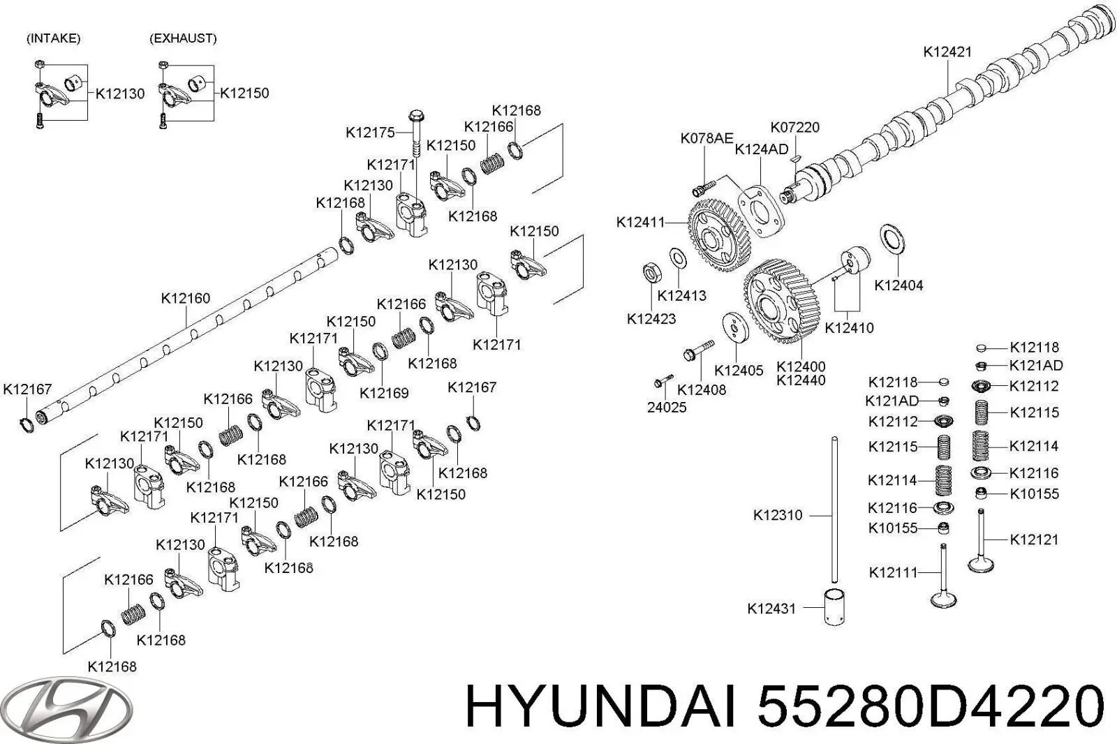  55280D4220 Hyundai/Kia