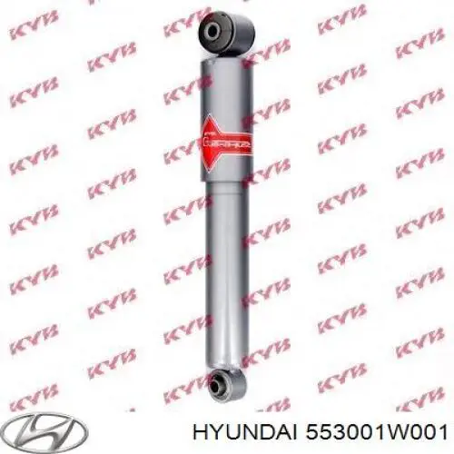 Купити 553001W001 Hyundai/Kia Стійка амортизатора задня