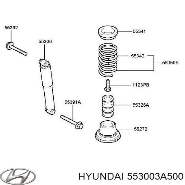 553003A500 Hyundai/Kia Амортизатори задні