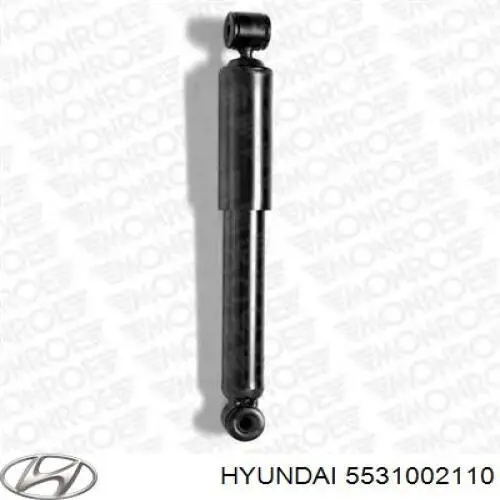 Купити 5531002110 Hyundai/Kia Стійка амортизатора задня
