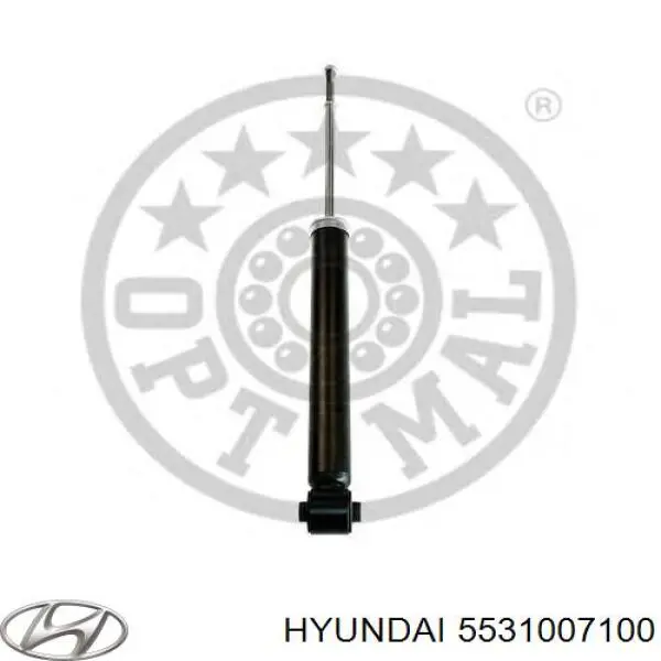 5531007100 Hyundai/Kia амортизатор задній