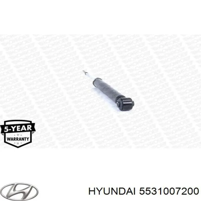 Амортизатор задній 5531007200 Hyundai/Kia