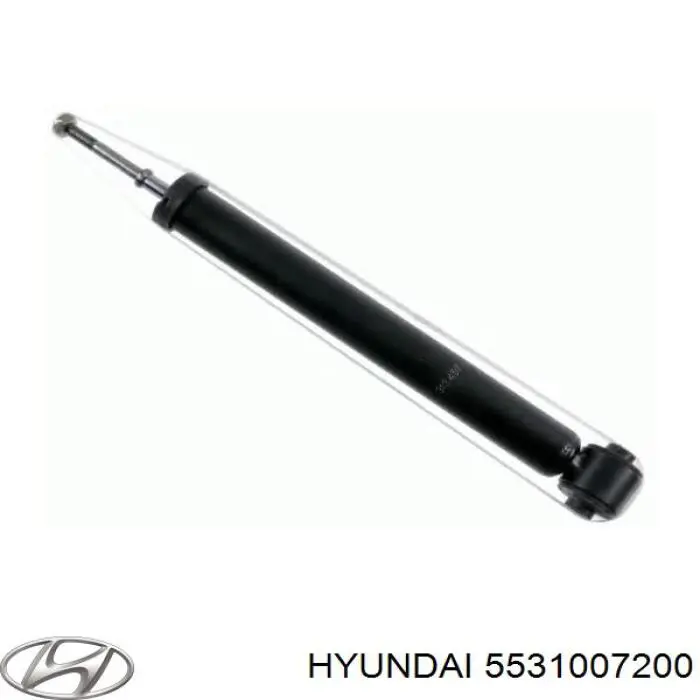 Амортизатор задній Hyundai/Kia 5531007200 ціна, від 30.25 USD