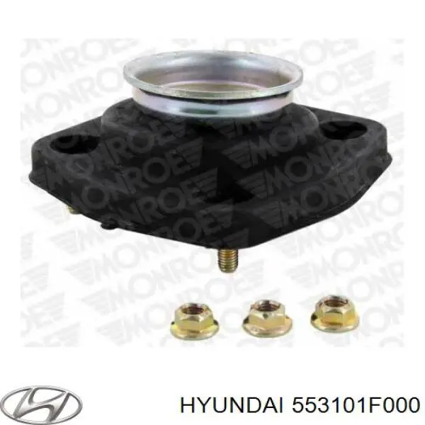 Купити 553101F000 Hyundai/Kia Опора амортизатора заднього, лівого