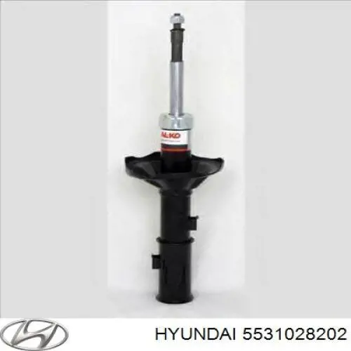 Купити 5531028202 Hyundai/Kia Стійка амортизатора задня