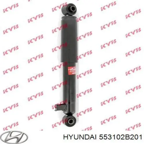 Амортизатор задній Hyundai/Kia 553102B201 ціна, від 39.36 USD