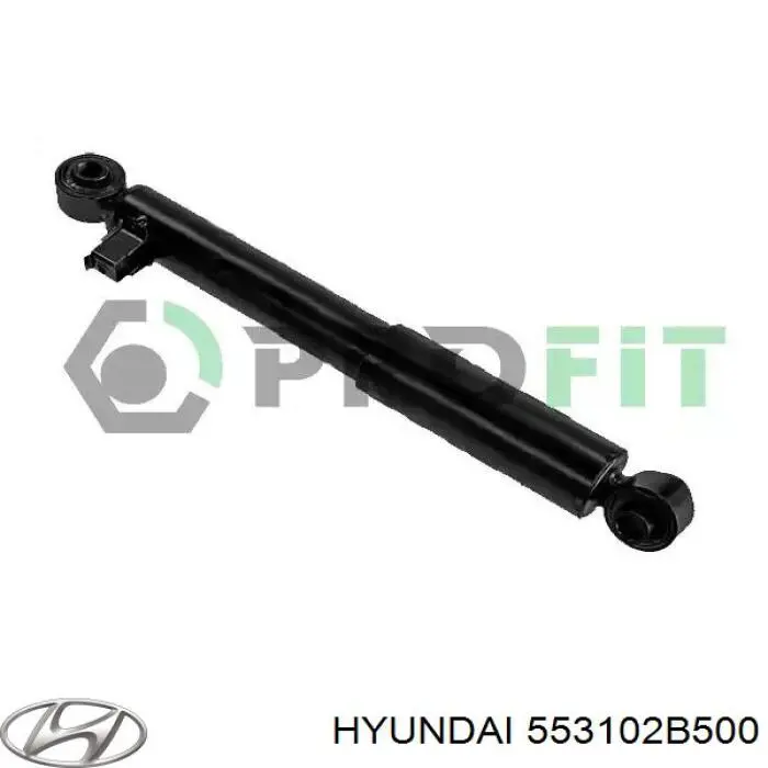 Амортизатор задній Hyundai/Kia 553102B500 ціна, від 49.54 USD