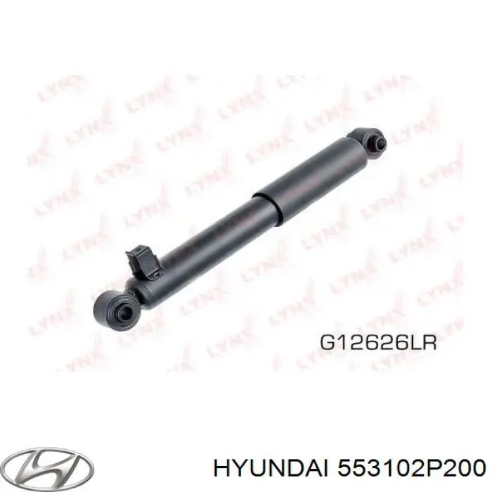 Амортизатор задній Hyundai/Kia 553102P200 ціна, від 21.56 USD