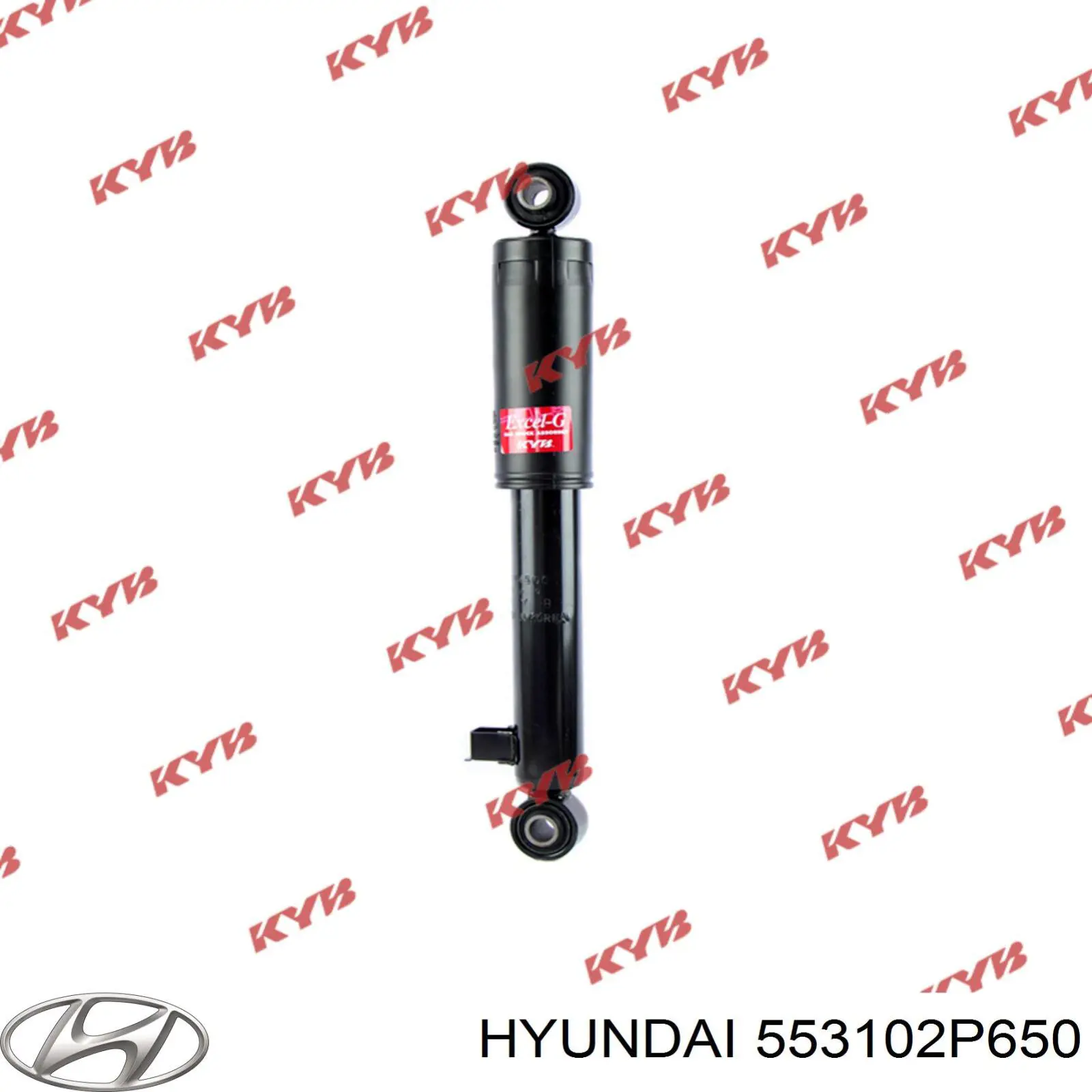 553102P650 Hyundai/Kia амортизатор задній