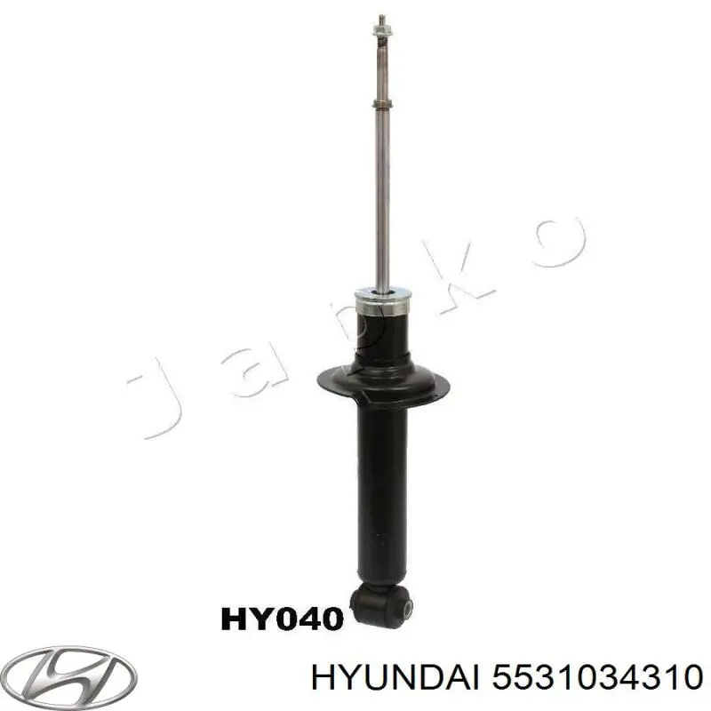 Амортизатор задній Hyundai/Kia 5531034310 ціна, від 39.27 USD