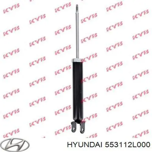 Амортизатор задній Hyundai/Kia 553112L000 ціна, від 29.14 USD