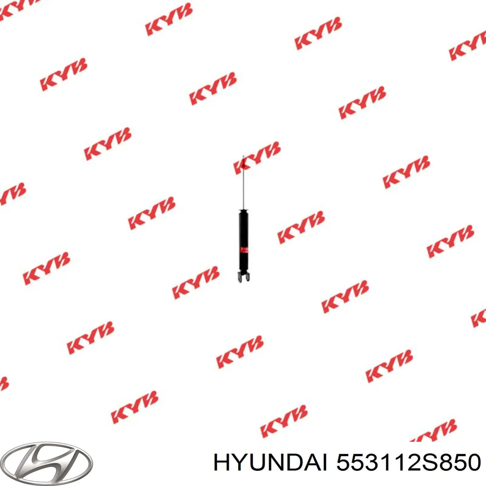Амортизатор задній Hyundai/Kia 553112S850 ціна, від 19.00 USD