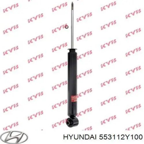 Купити 553112Y100 Hyundai/Kia Стійка амортизатора задня