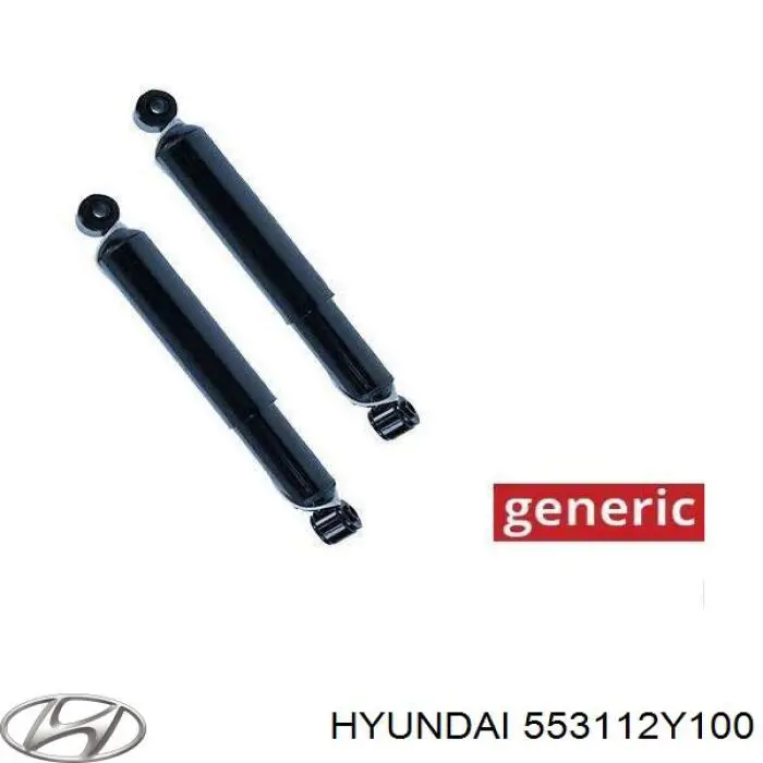 553112Y100 Hyundai/Kia Амортизатори задні